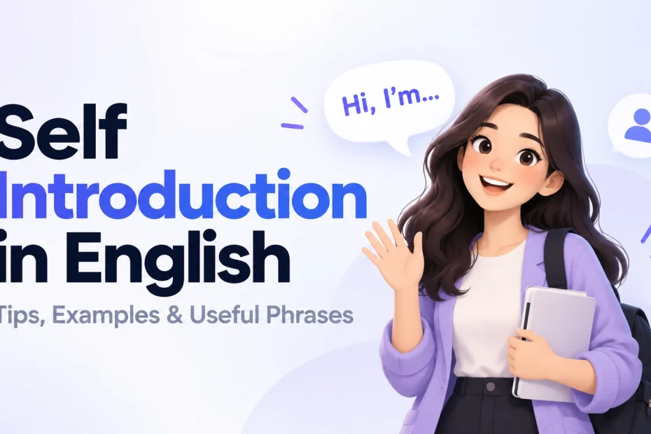 Self Introduction in English