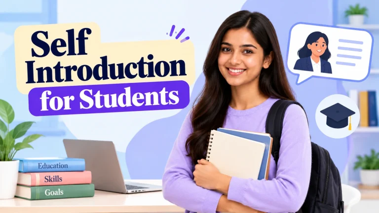 Self Introduction for Students